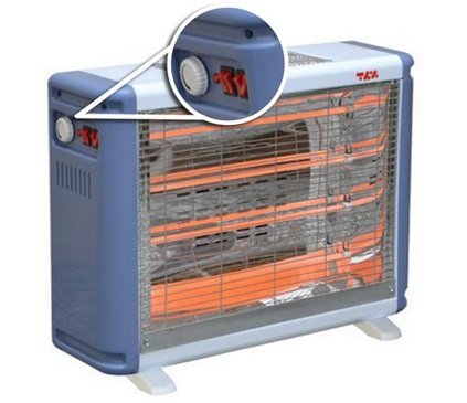 بخاری برقی برفاب مدل QH 3000